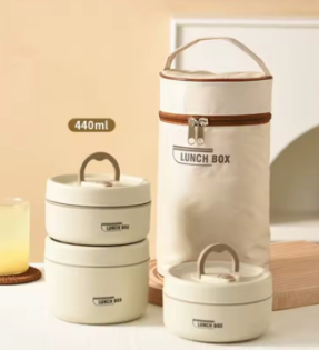 LONCHERA TERMICA X 3 TAZAS