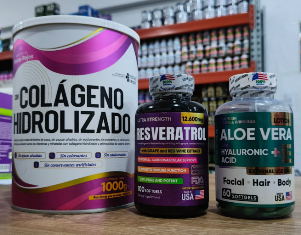 COLAGEN FRUTOS + RESVERATROL + ALOE HIAL