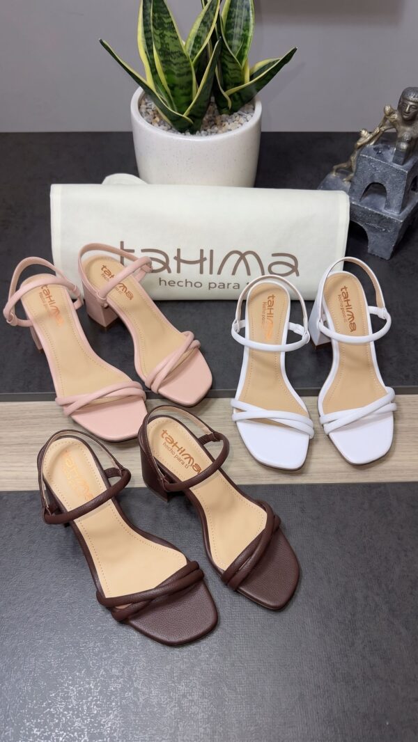 SANDALIA TACON EGYLE + CAJA