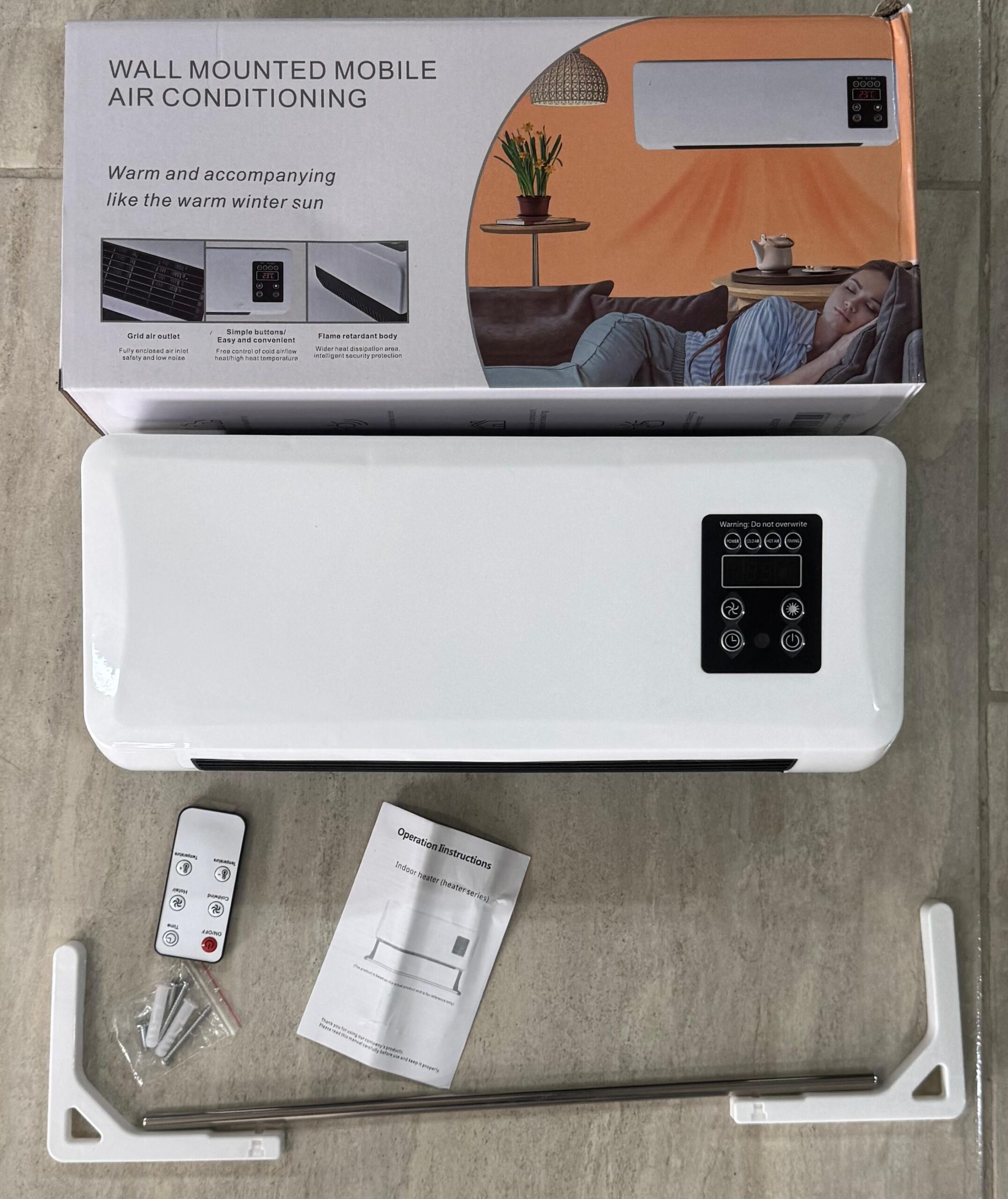 Aire Calentador Eléctrico 2 En 1