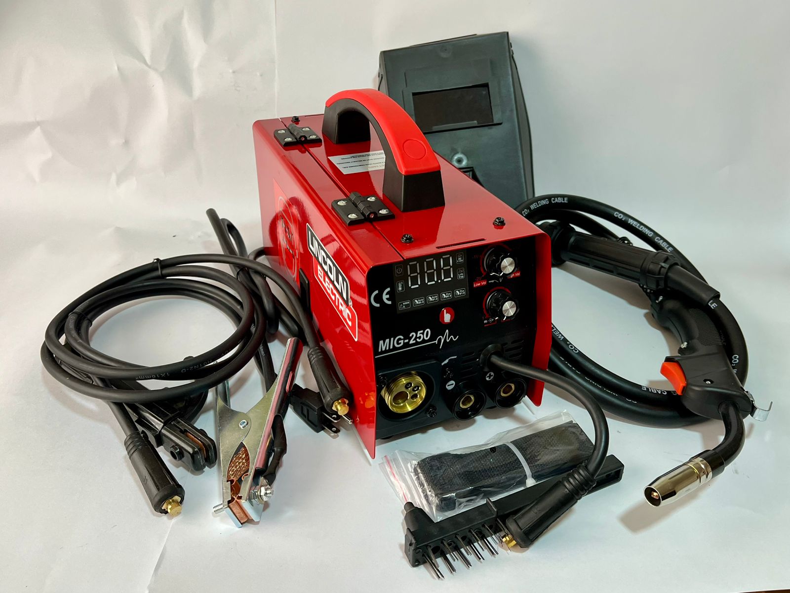 COMBO EQUIPO MIG 1 KG+ ANTORCHA TIG + ACCESORIOS