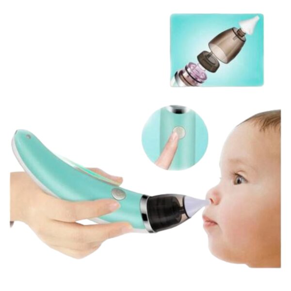 Aspirador Nasal Para Bebés Limpiador Eléctrico De Nariz