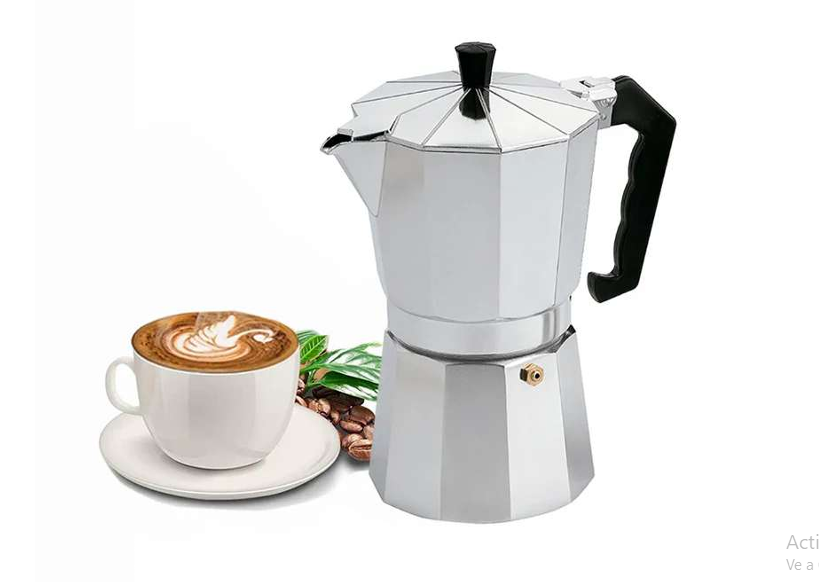 Cafetera Tipo Italiana Aluminio Cafe 6 Tazas