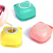 Cepillo Shampoo Masajeador para Mascotas