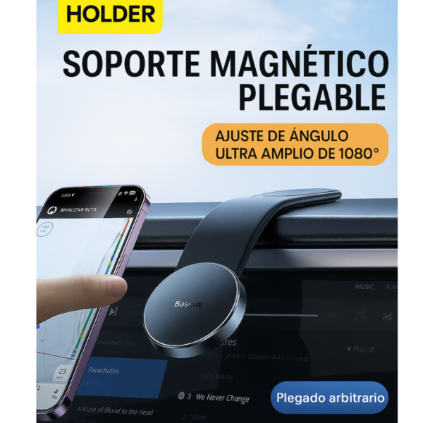 SOPORTE CELU HOLDER MAGNETICO AUTO CARRO