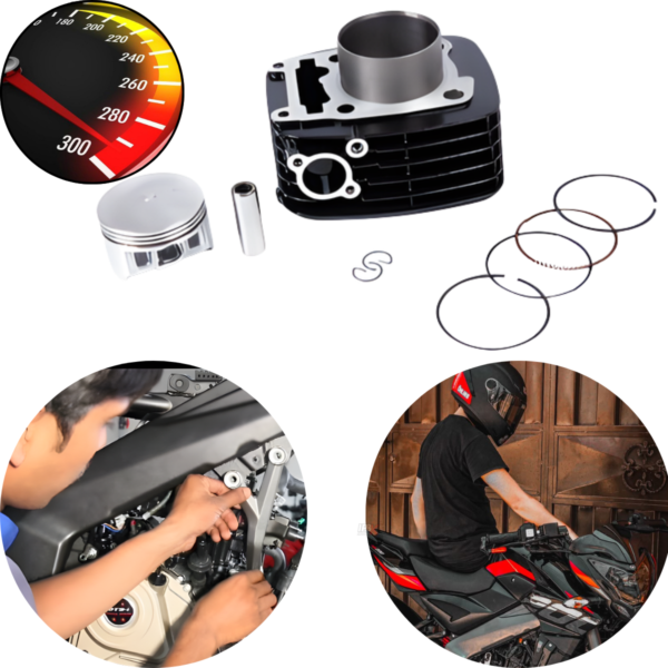 kit cilindro completo revo pulsar ns200