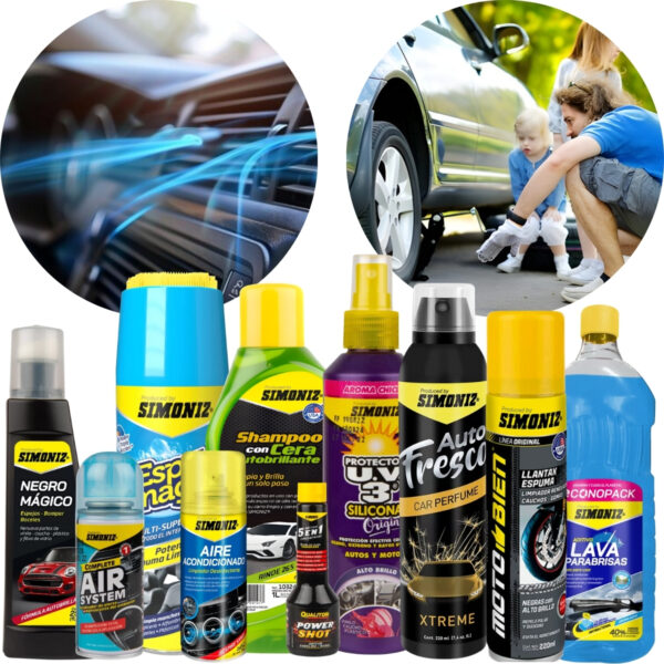 Ancheta simoniz renovador carro 10