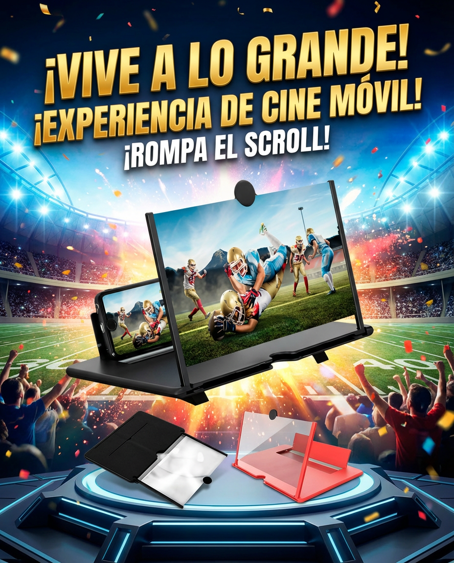 AMPLIFICADOR DE PANTALLA PARA CELULAR